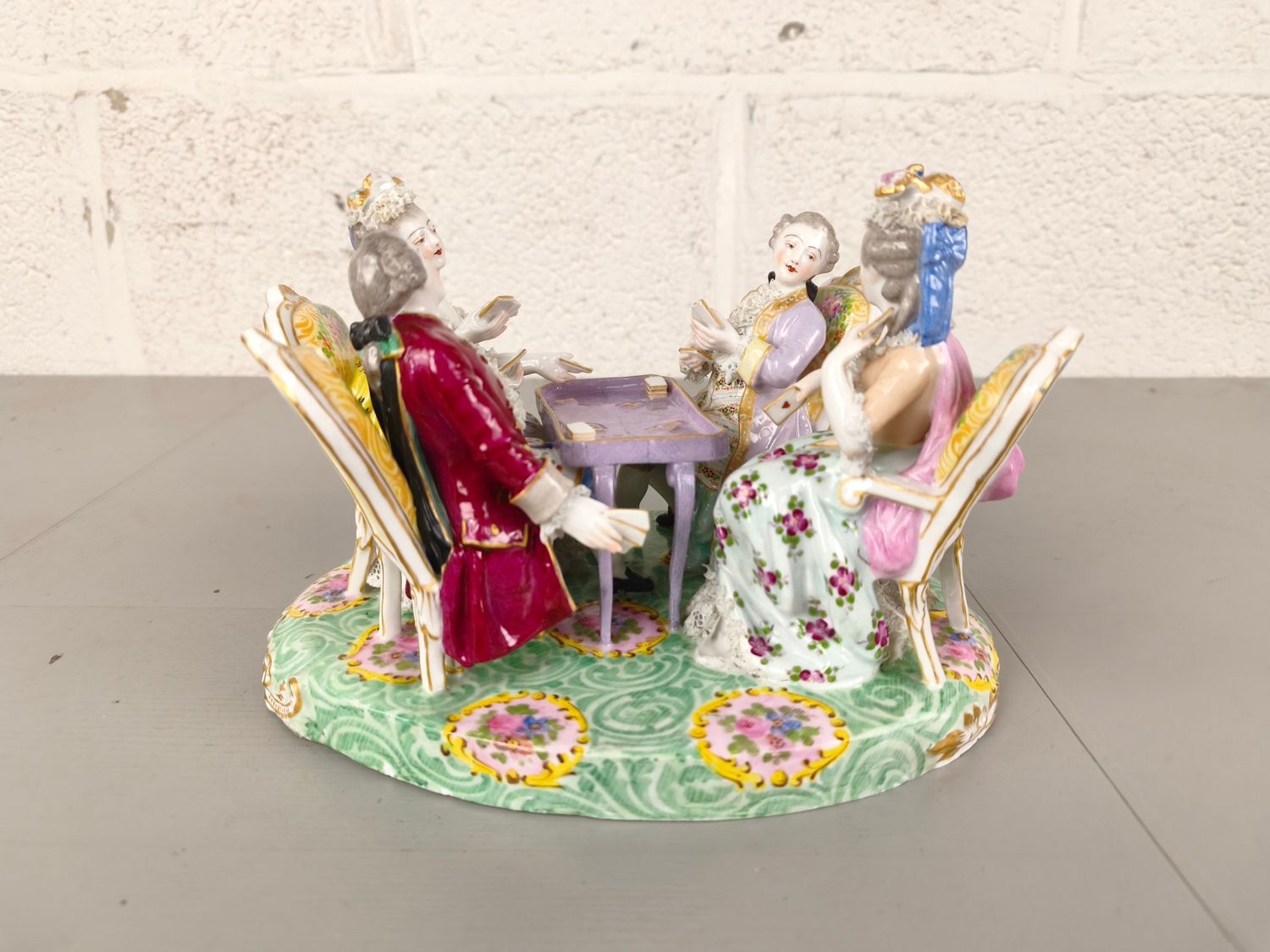 Porcelain group by Eugène Marx Clauss