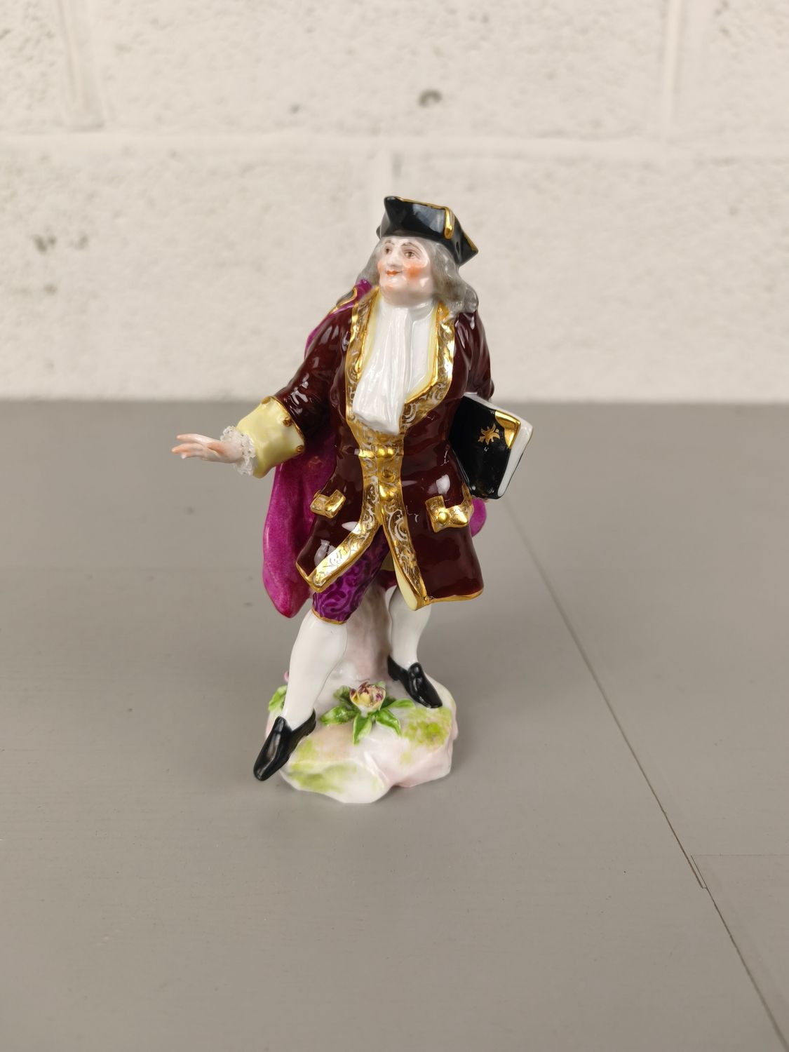 Porcelain figurine Samson