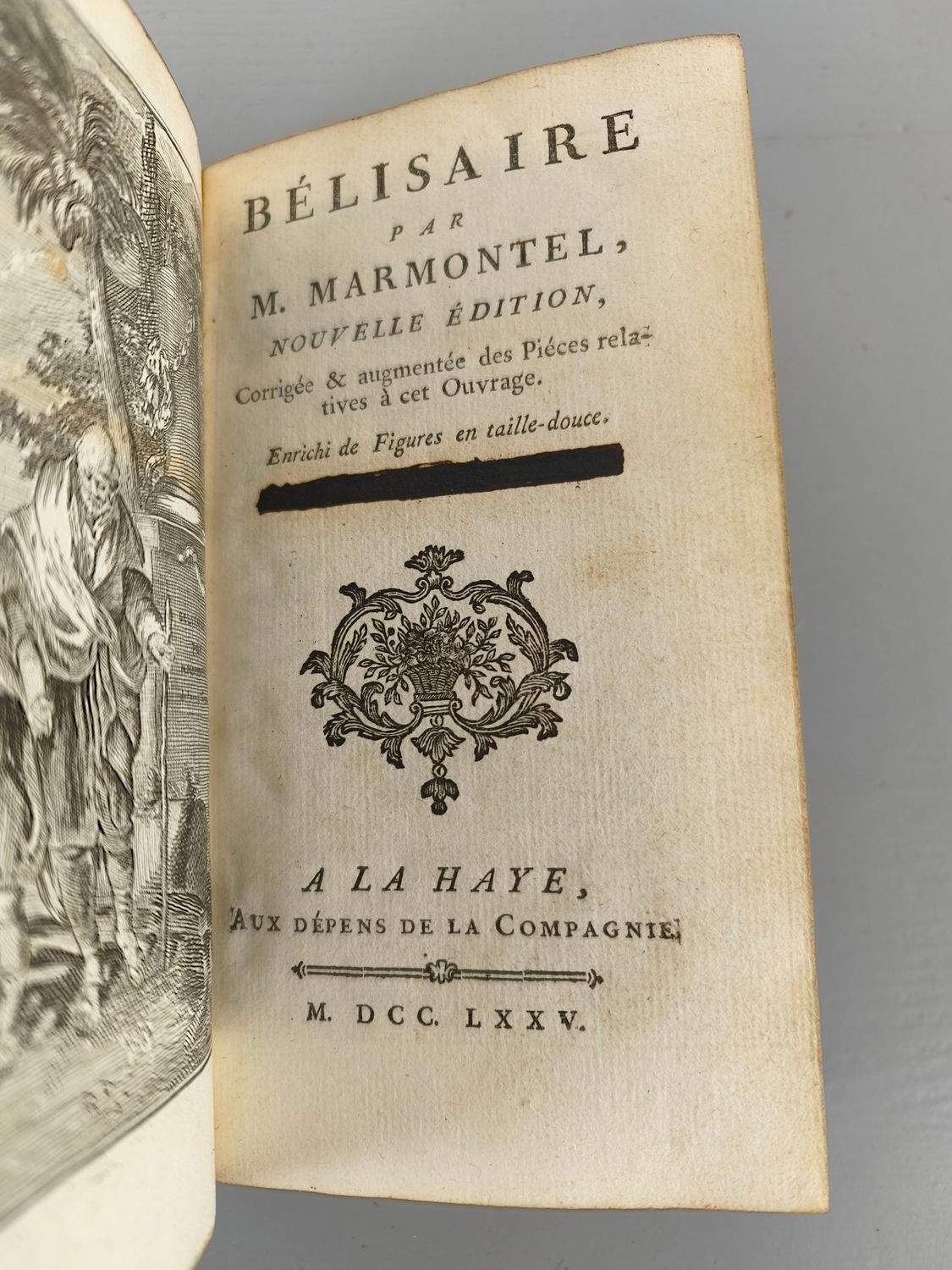 Boek - Bélisaire par M. Marmontel - 1775