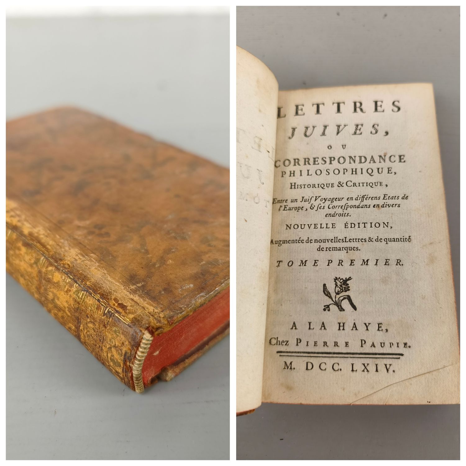 Boek - Lettres juives ou correspondance philosophique - 1764