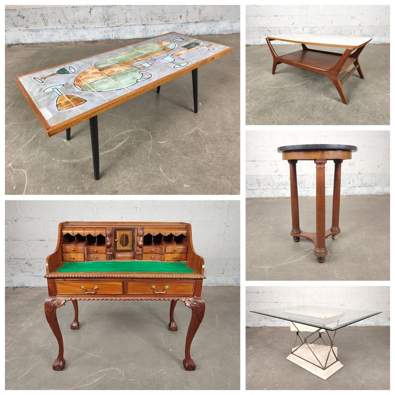 Tables, sidetables and desks