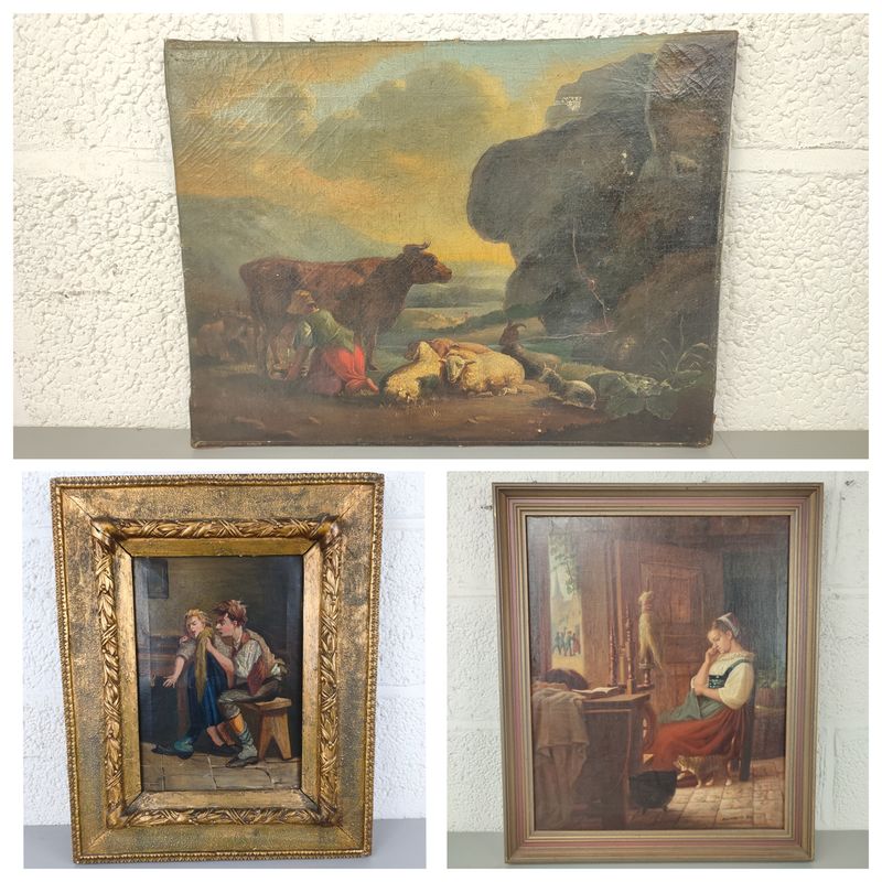 Antieke schilderijen