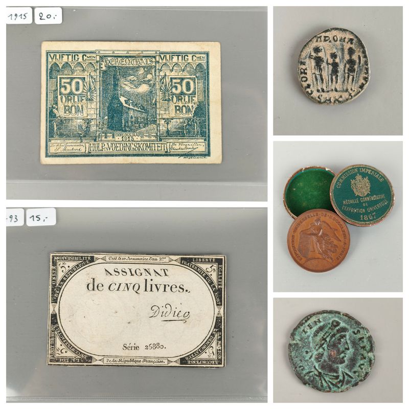 Coins and medals
