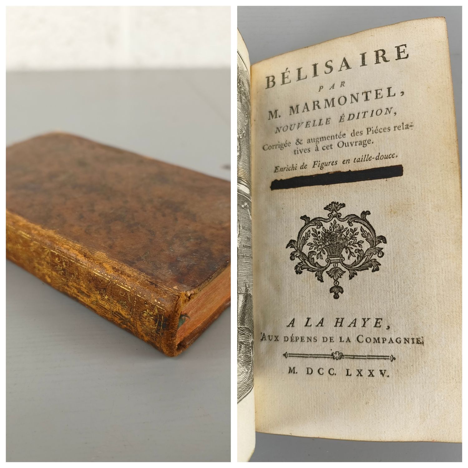 Boek - Bélisaire par M. Marmontel - 1775