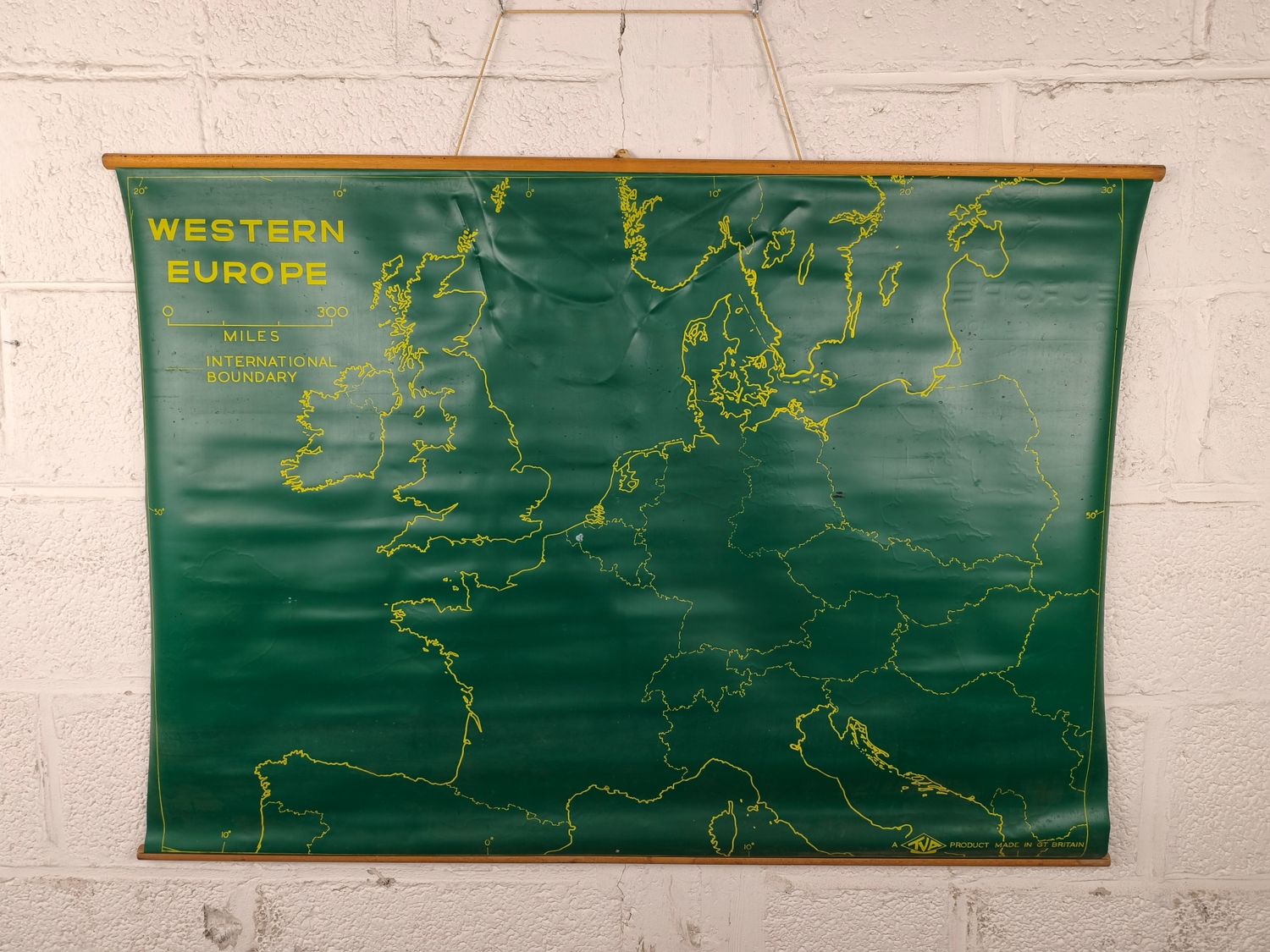 School map Western Europe