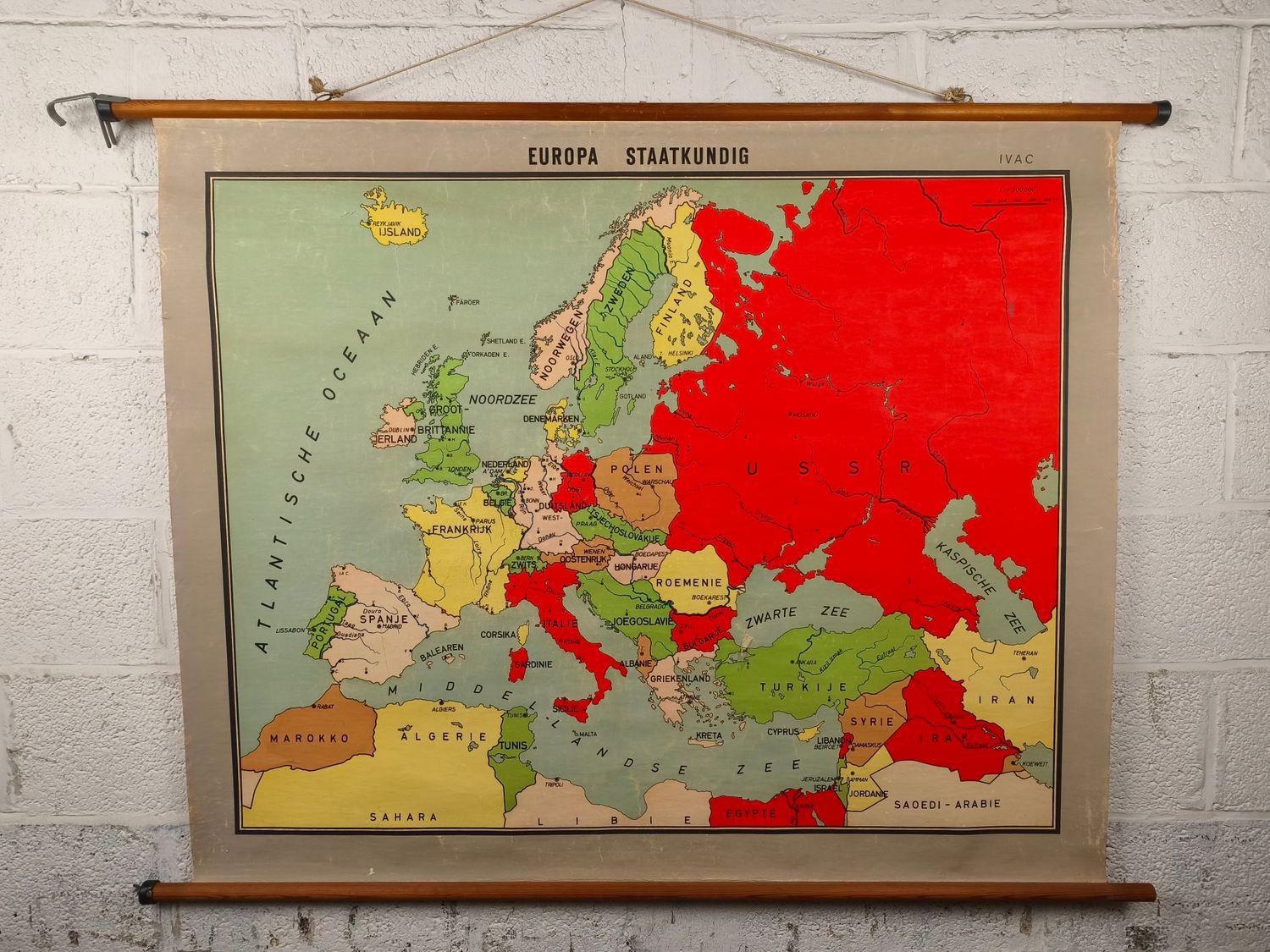 School map - Europe