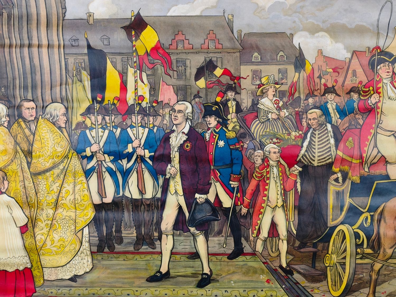 Old history school poster