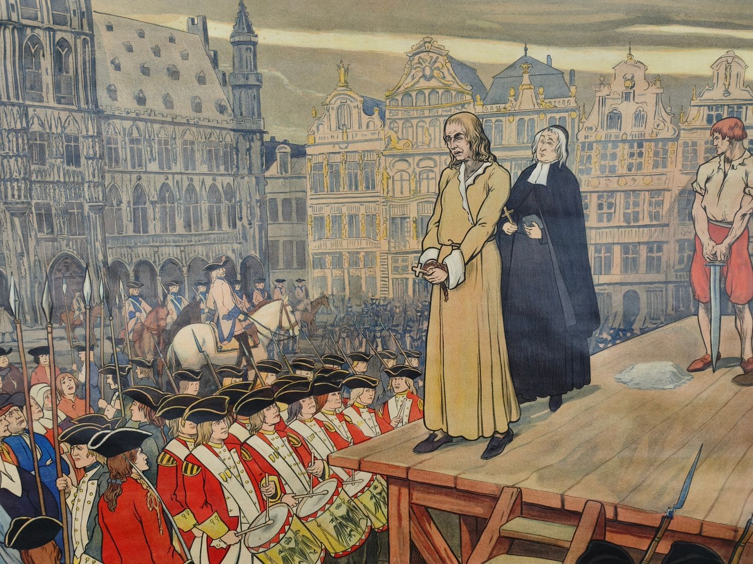Old history school poster