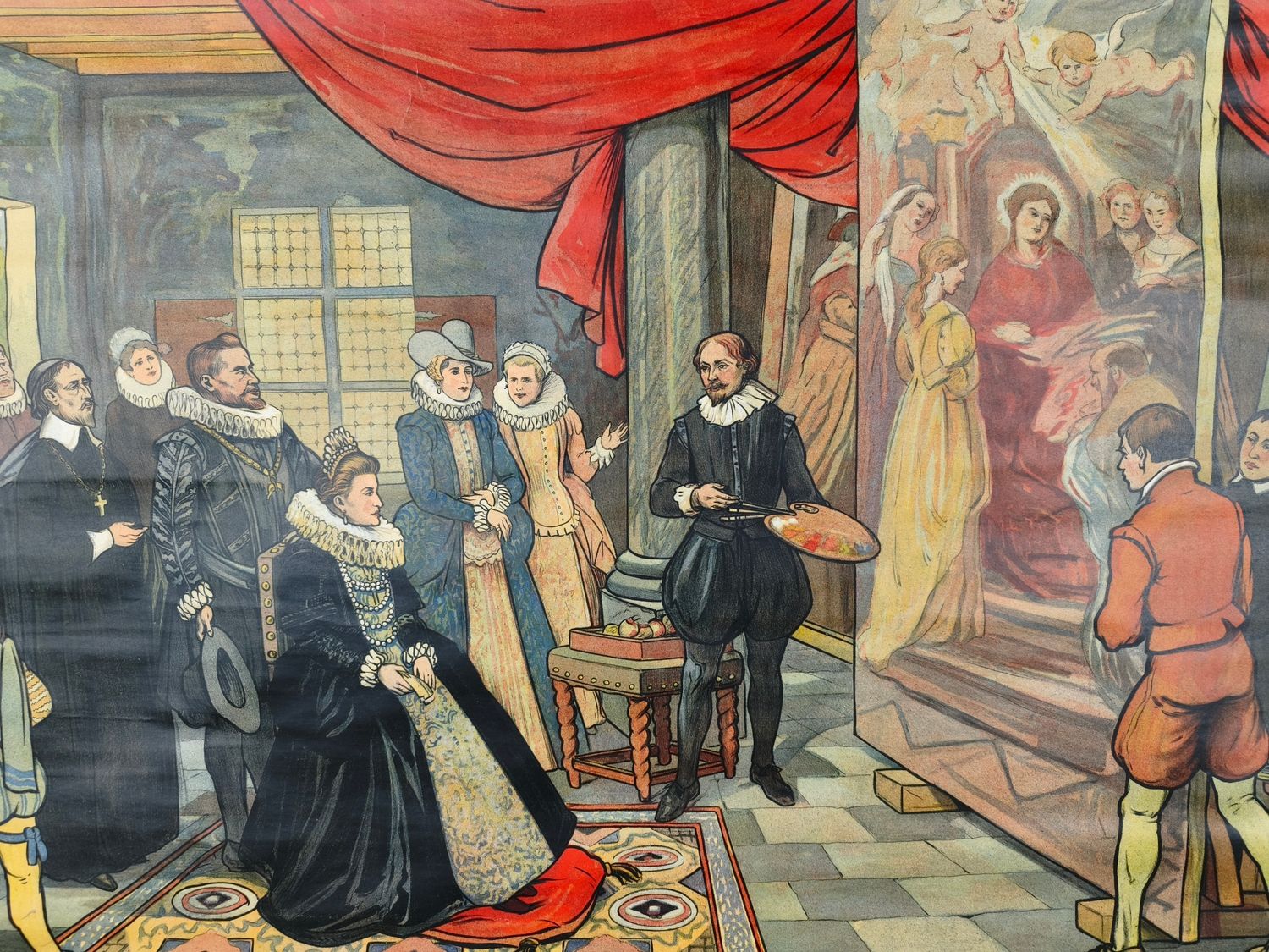 Old history school poster