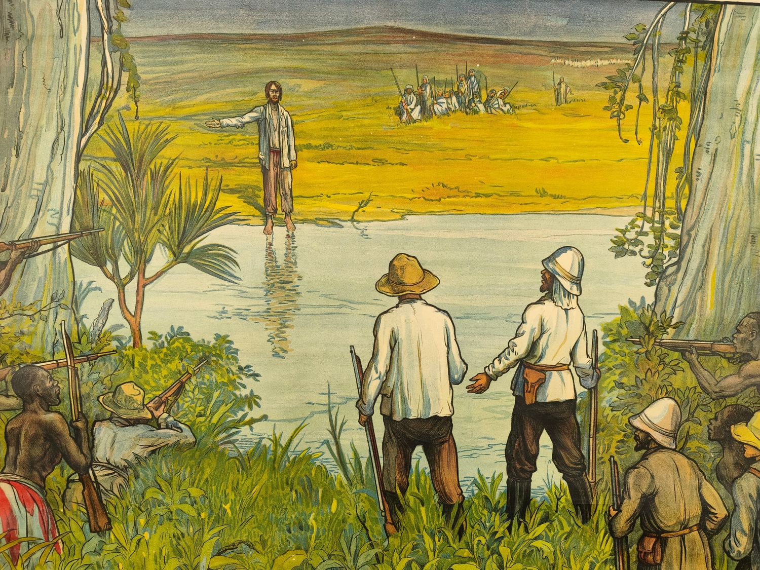 Old history school poster
