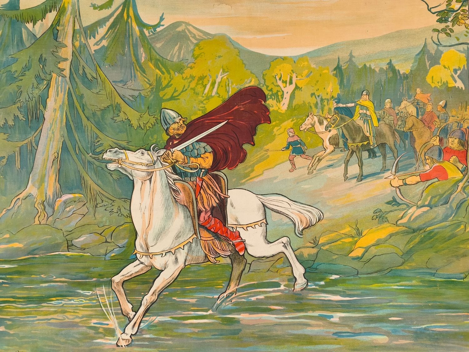 Old history school poster
