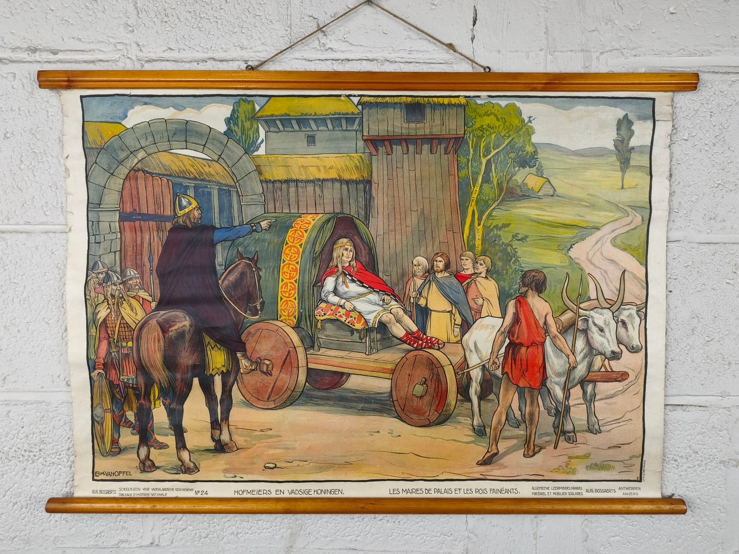 Old history school poster