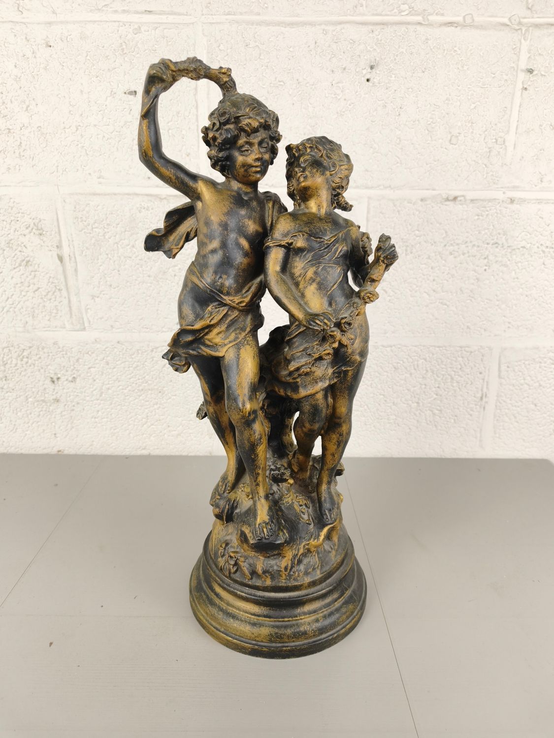 Large resin sculpture