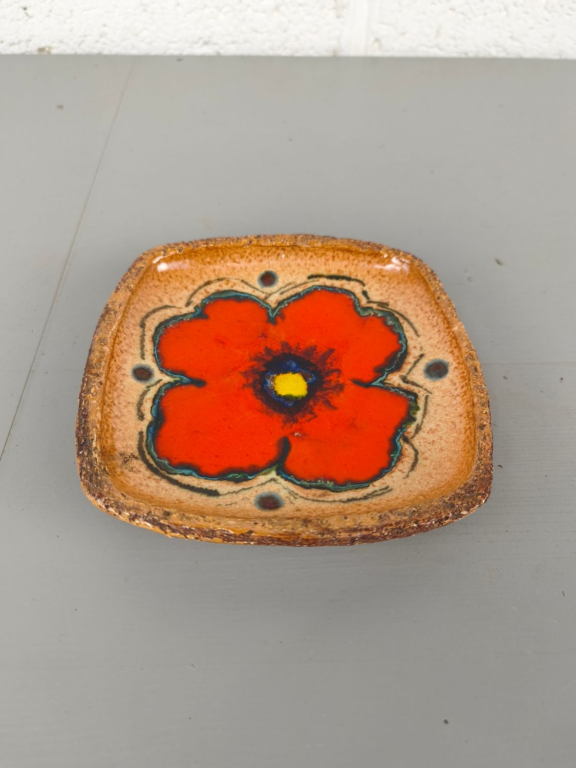 Vintage ceramic bowl Jan Van Erp