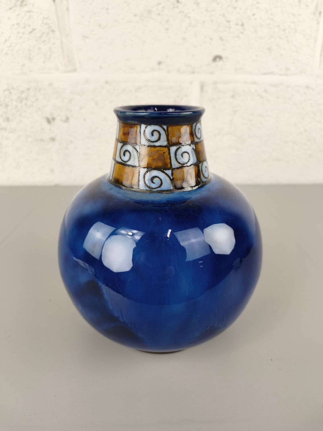 Royal Doulton 'arts &amp; crafts' vase