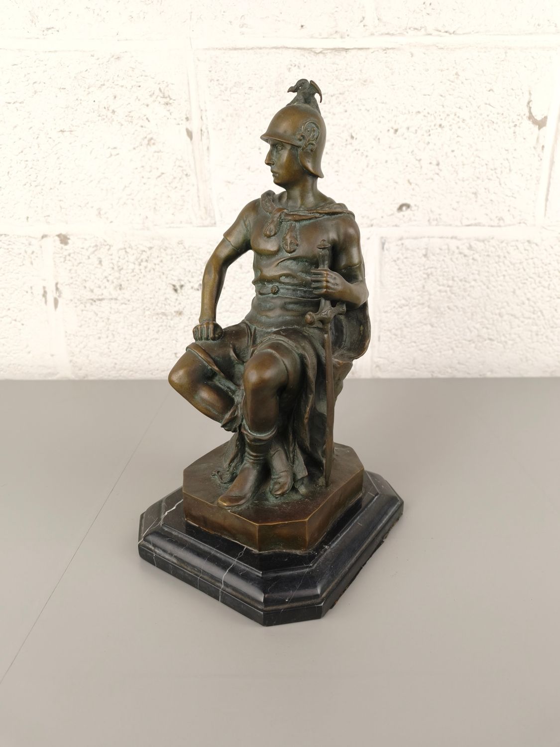 Bronze statue after Paul Dubois