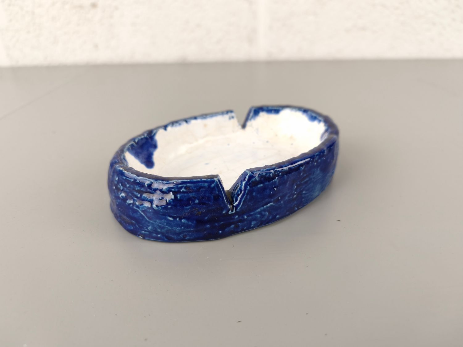 Vintage ceramic J.F. Belarti ashtray