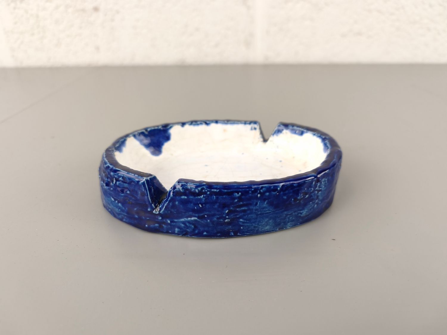 Vintage ceramic J.F. Belarti ashtray