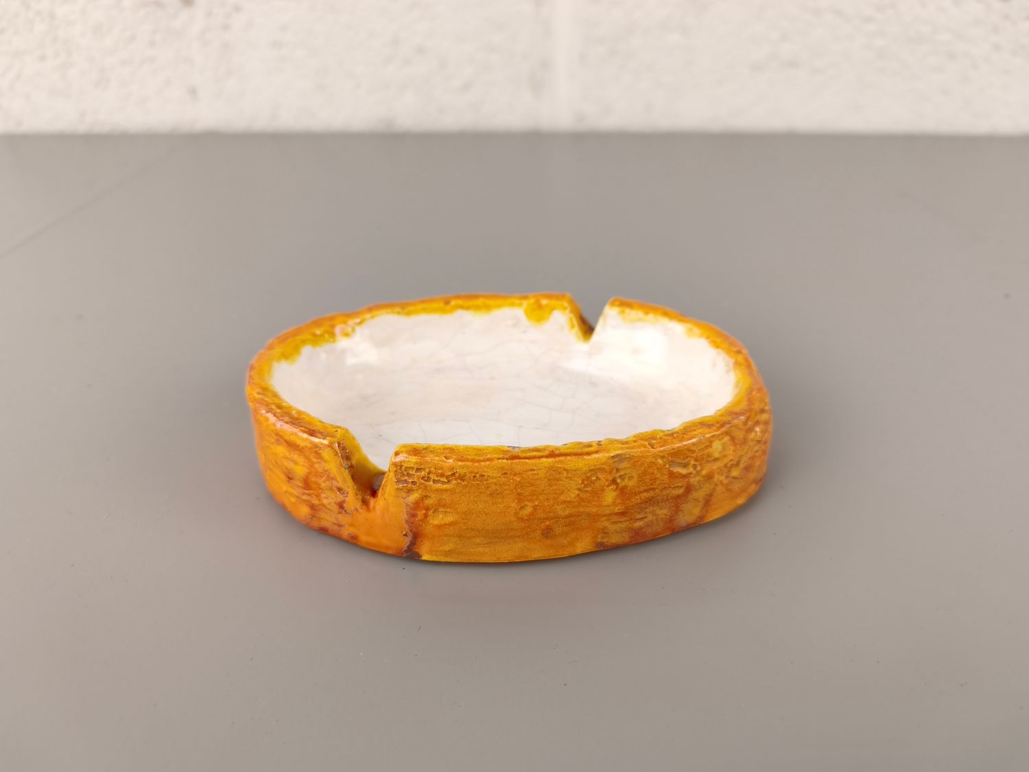 Vintage ceramic J.F. Belarti ashtray