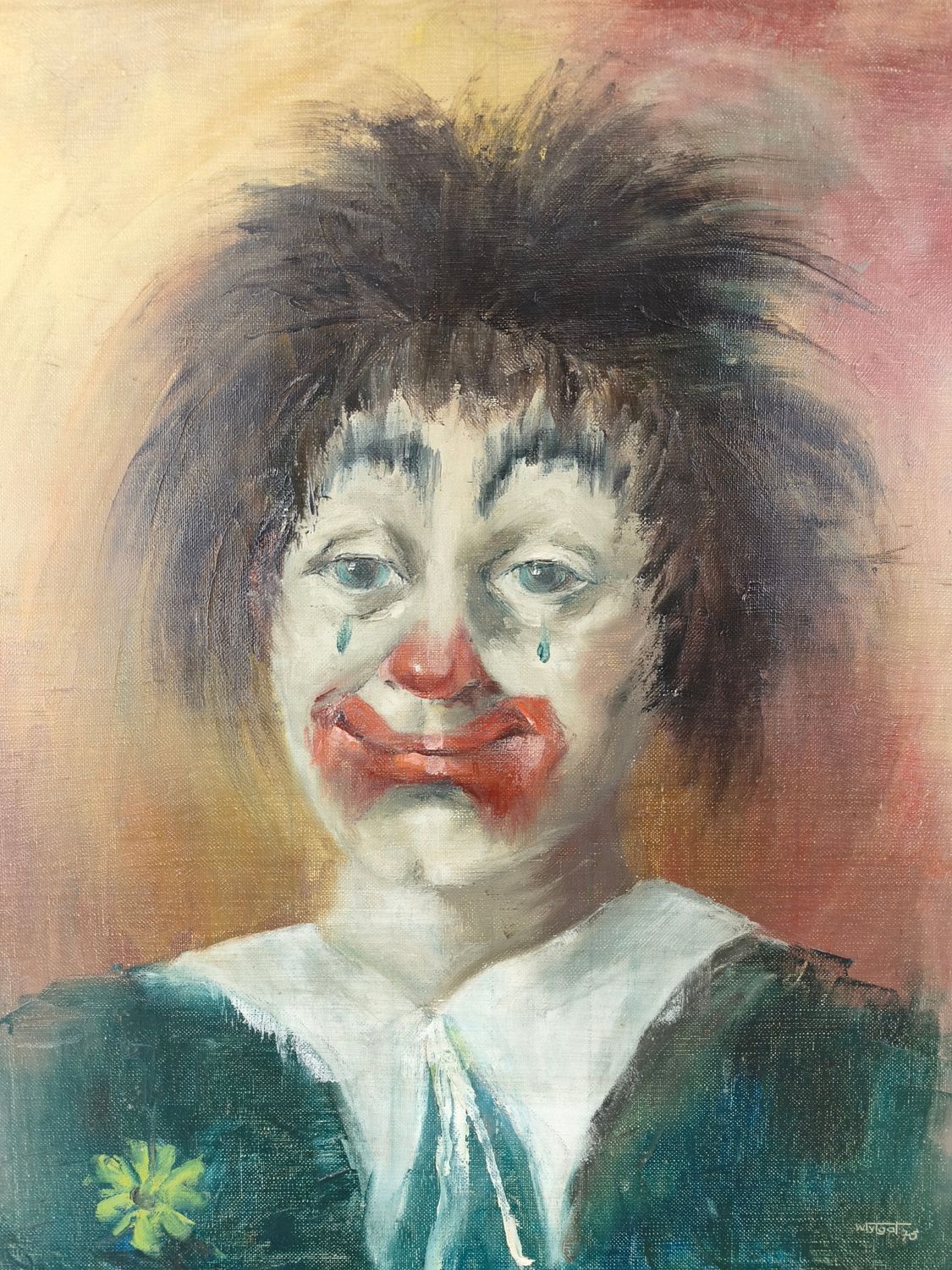 W. Tytgat - portrait of a clown