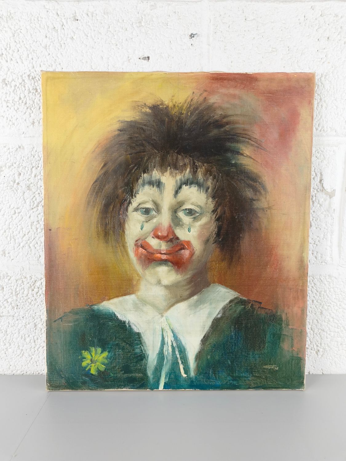W. Tytgat - portrait of a clown