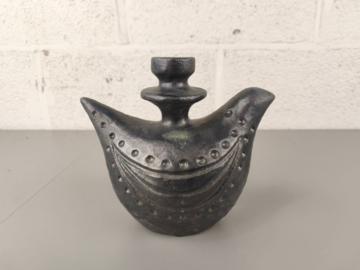 Figurine / candlestick by Jules Guerin