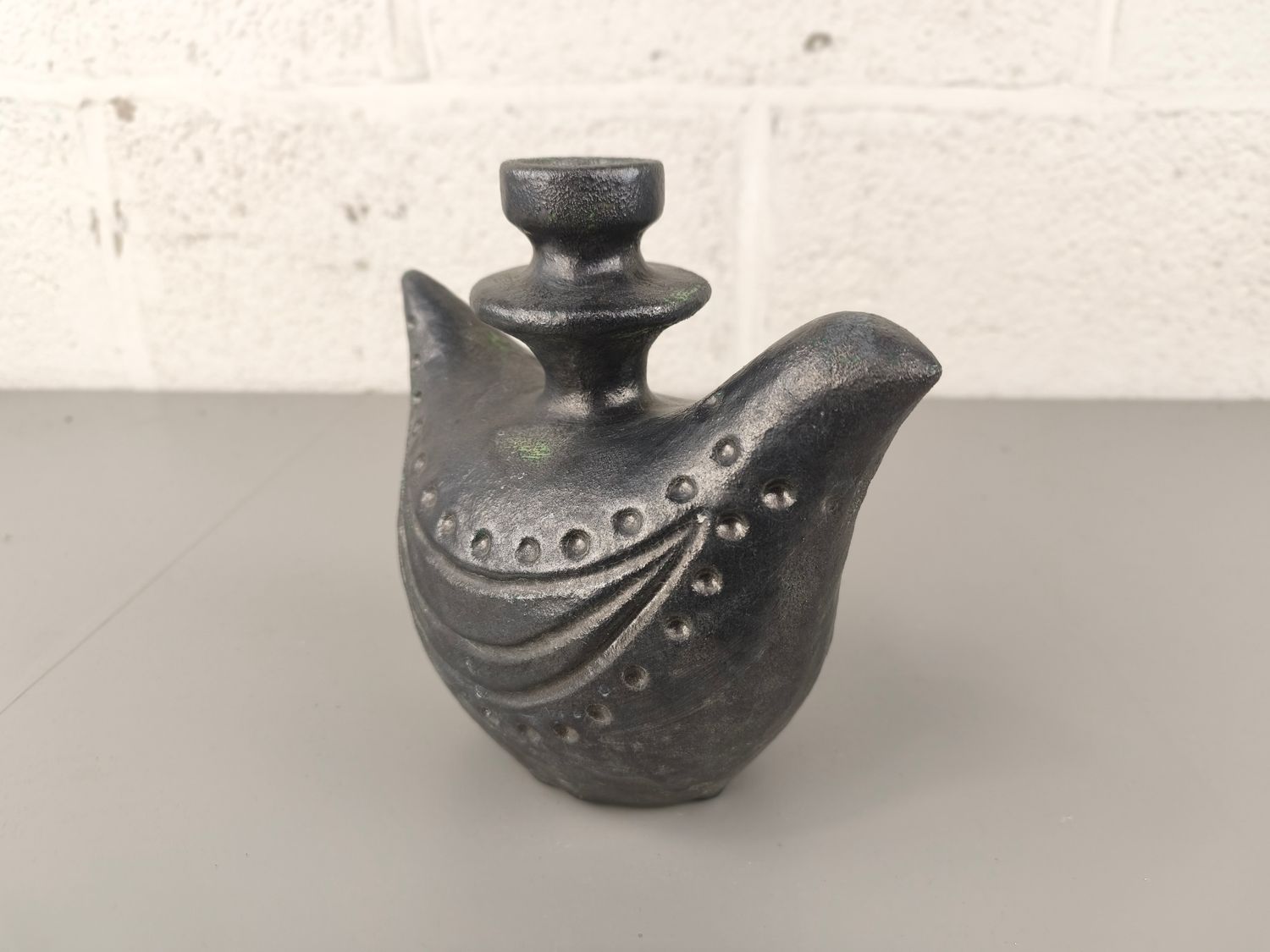 Figurine / candlestick by Jules Guerin