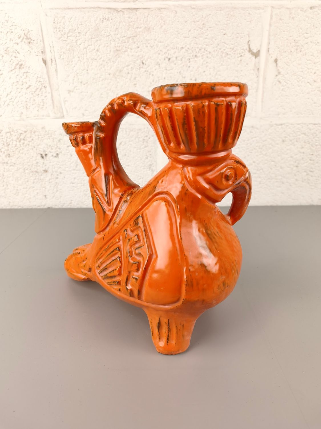 Jules Guerin Aztec / Inca style sculpture