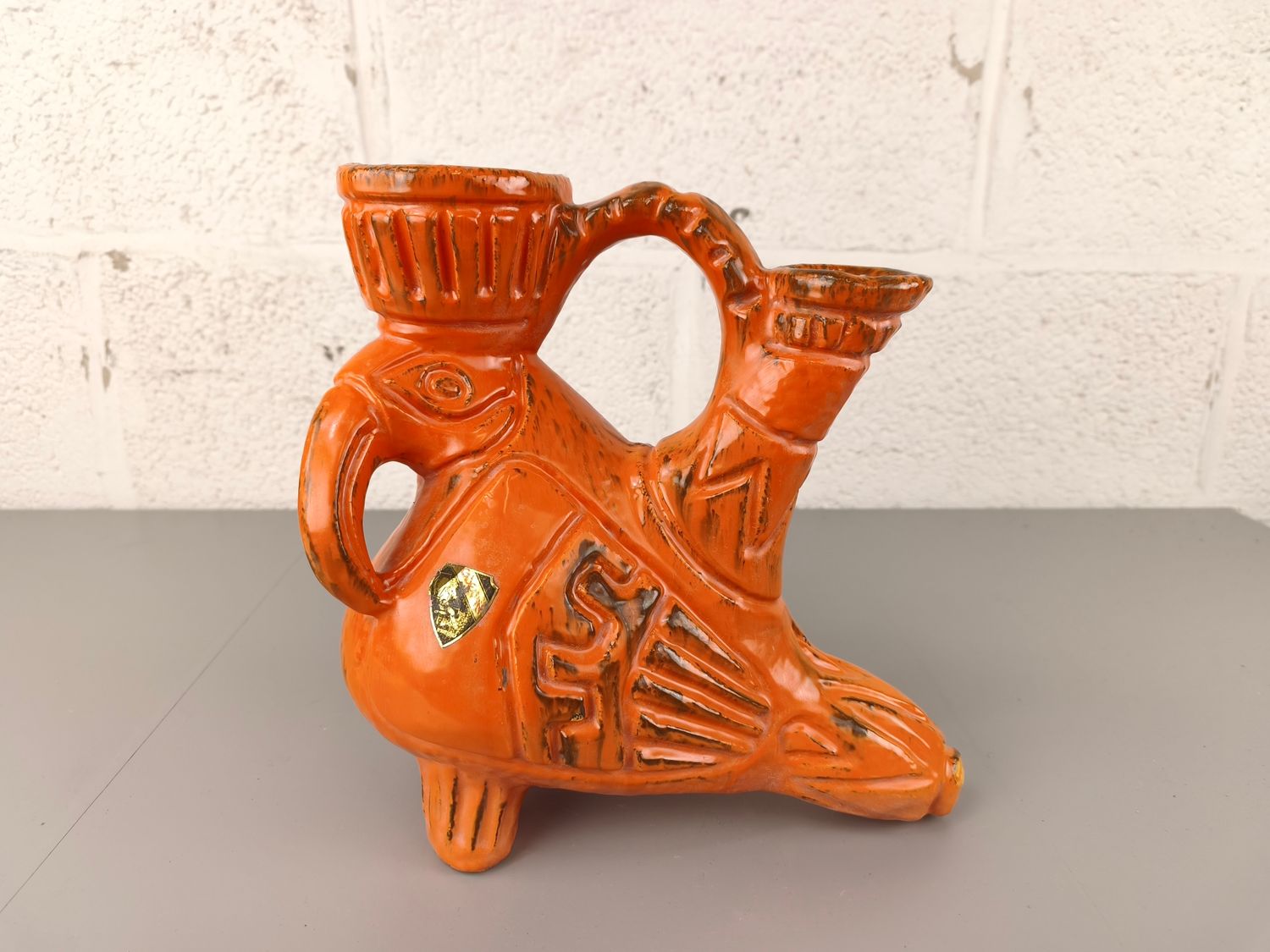 Jules Guerin Aztec / Inca style sculpture