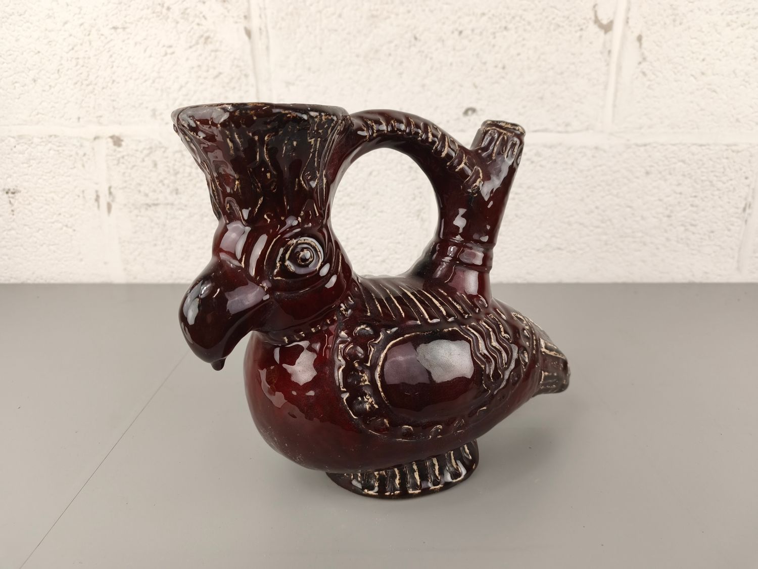 Jules Guerin Aztec / Inca style sculpture