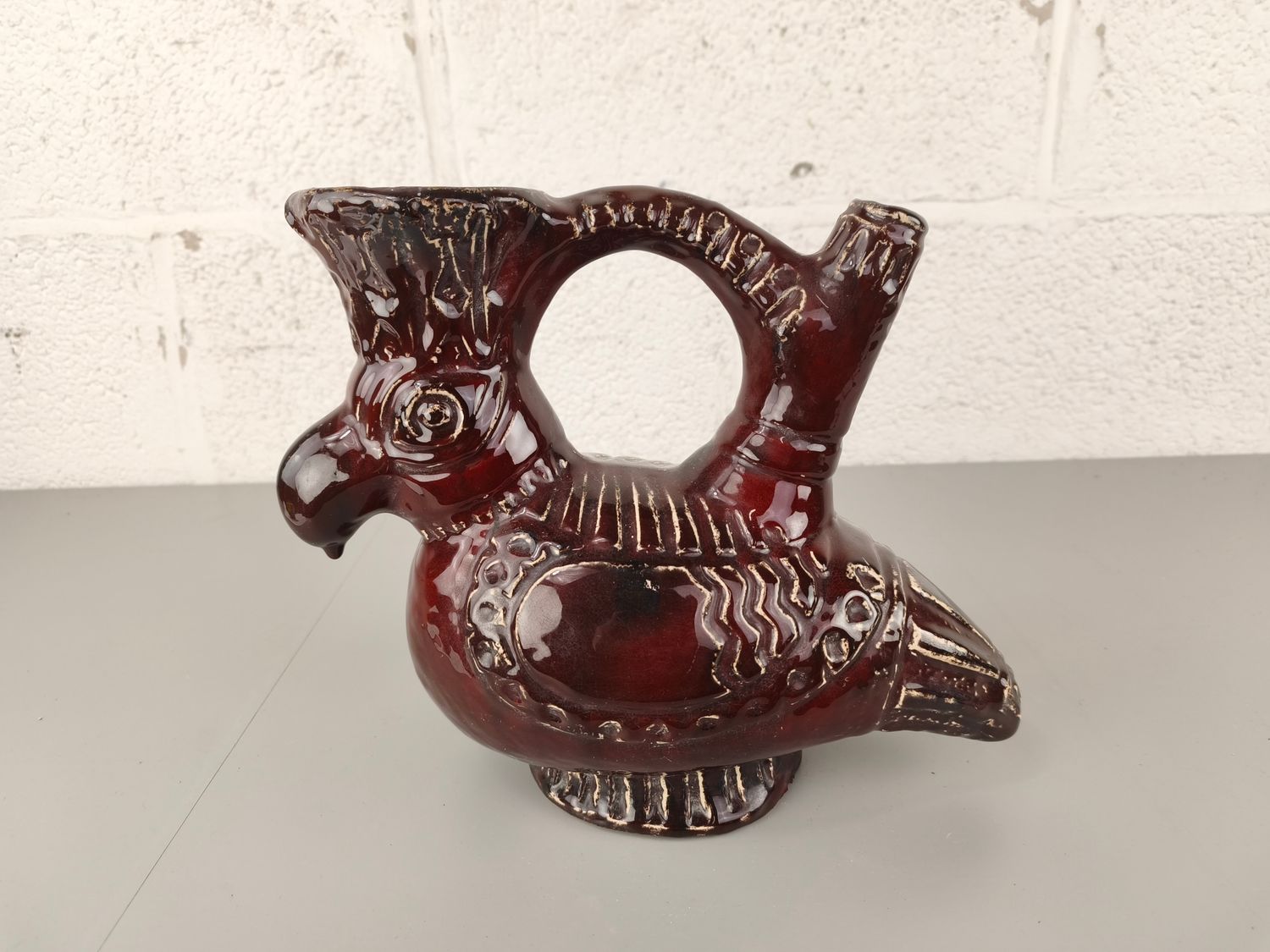 Jules Guerin Aztec / Inca style sculpture