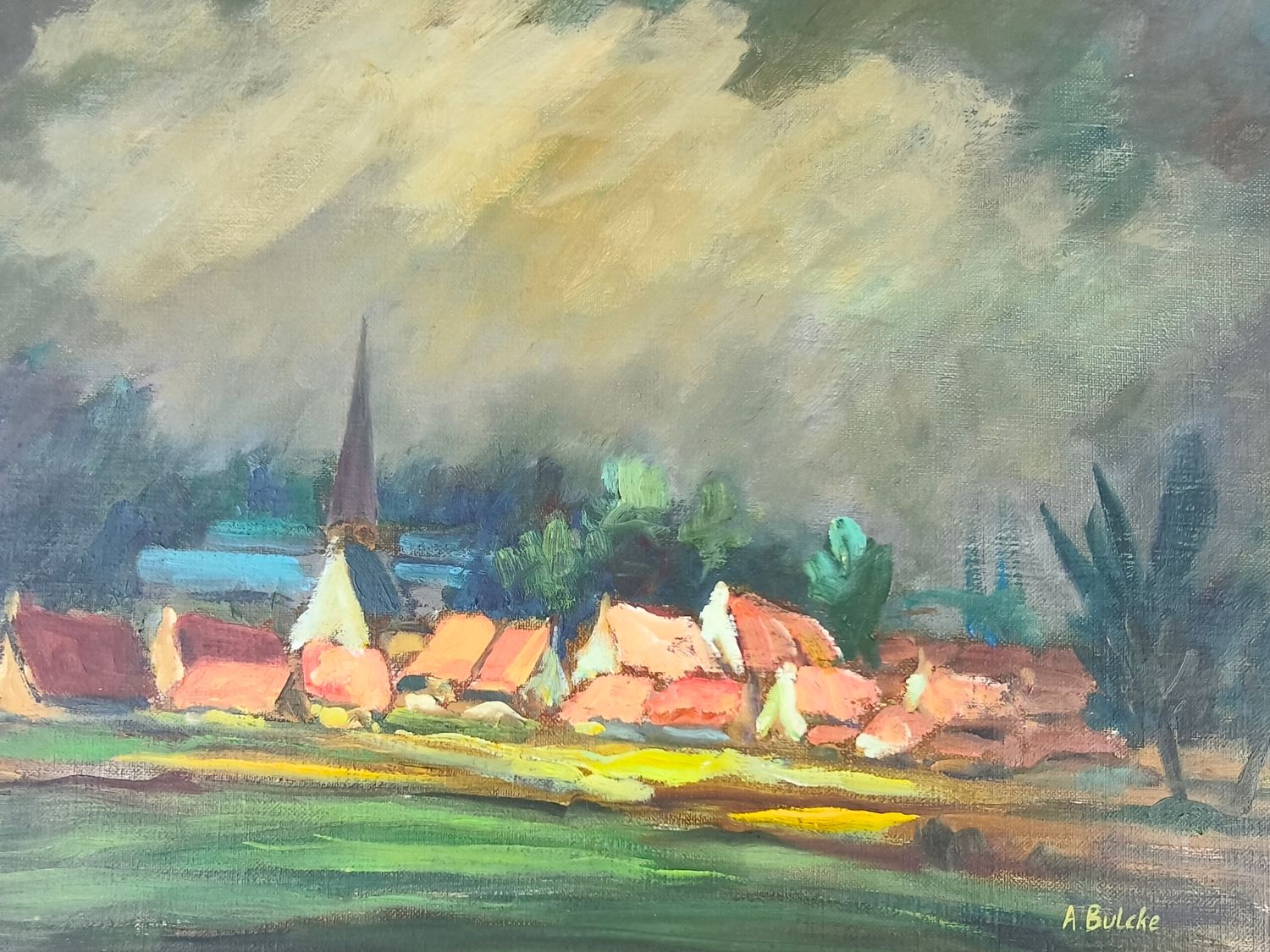 A. Bulcke - painting - Boezinge?