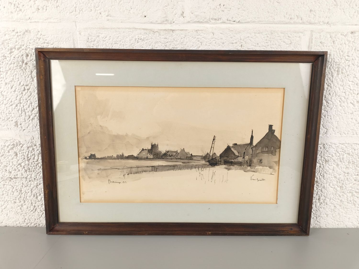 José van Gucht - watercolour - Bulskamp