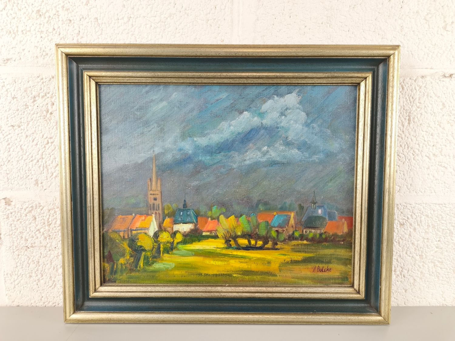 A. Bulcke - painting - Boezinge