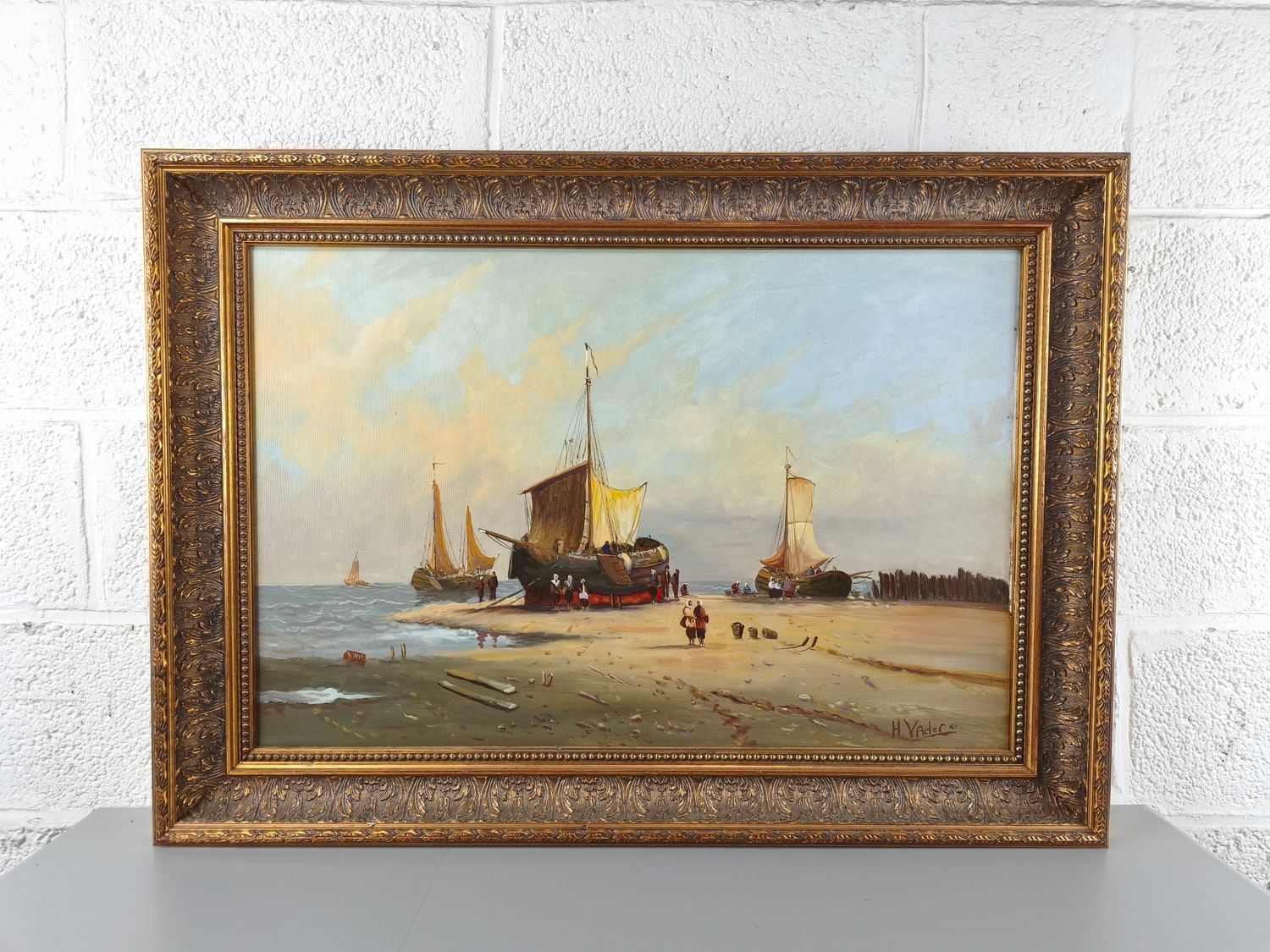 H. Vader - hip's at the Dutch coast