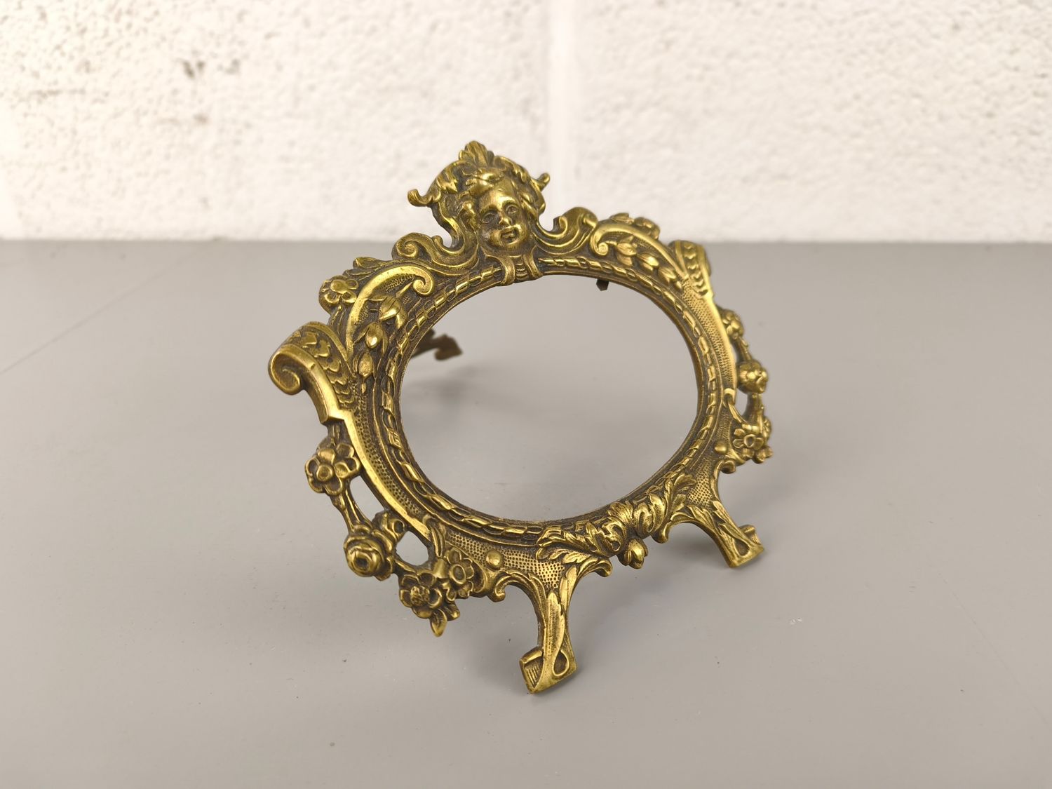 Brass photo frame