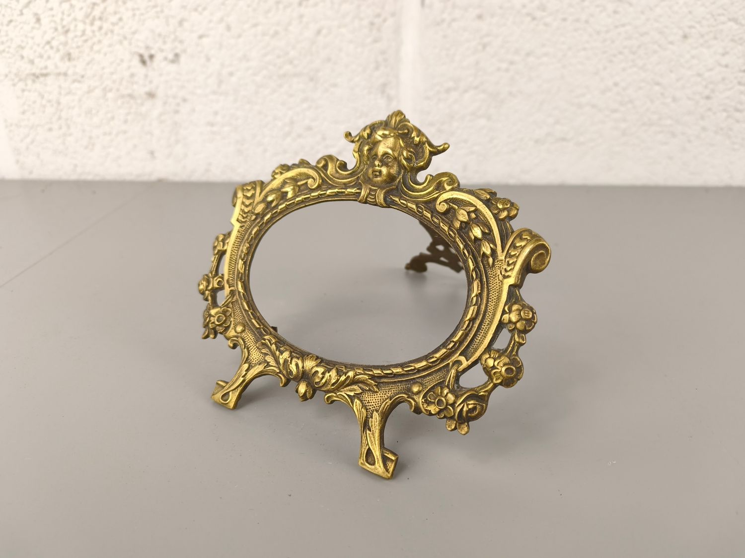 Brass photo frame