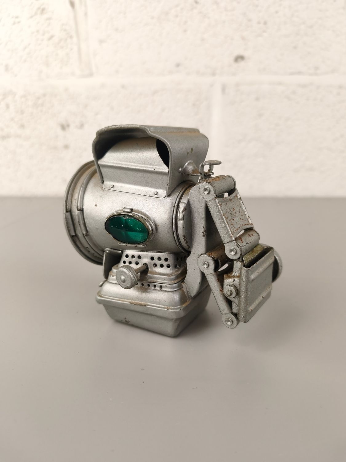 Antique Lucas Silver King bicycle light