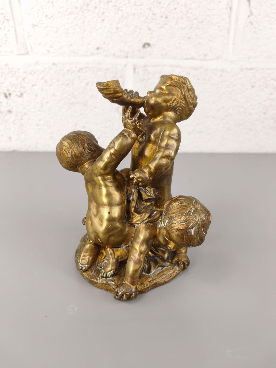 Bronze statue by Clodion