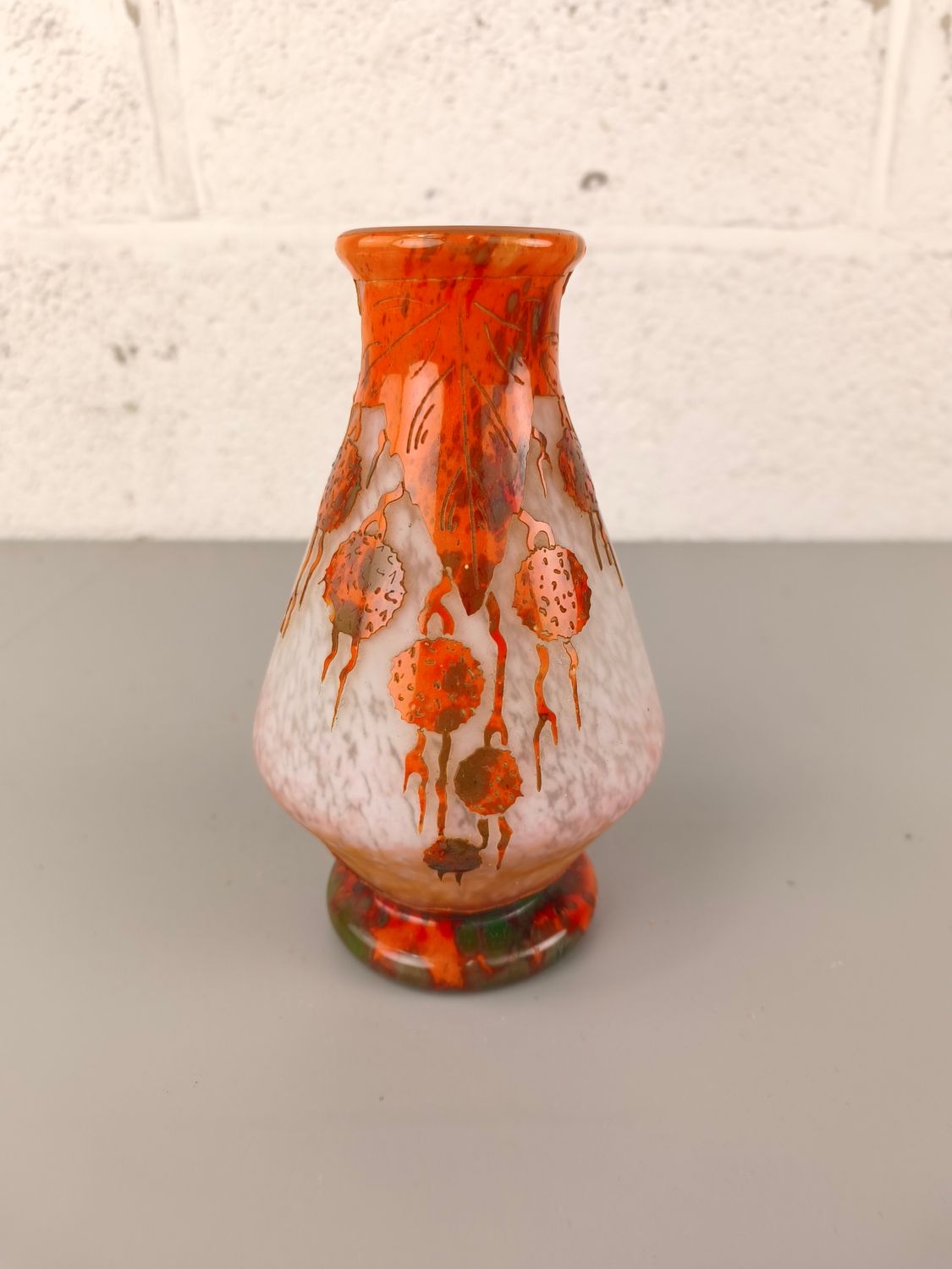 Art nouveau vase by Le Verre Français (Schneider) Ca. 1920