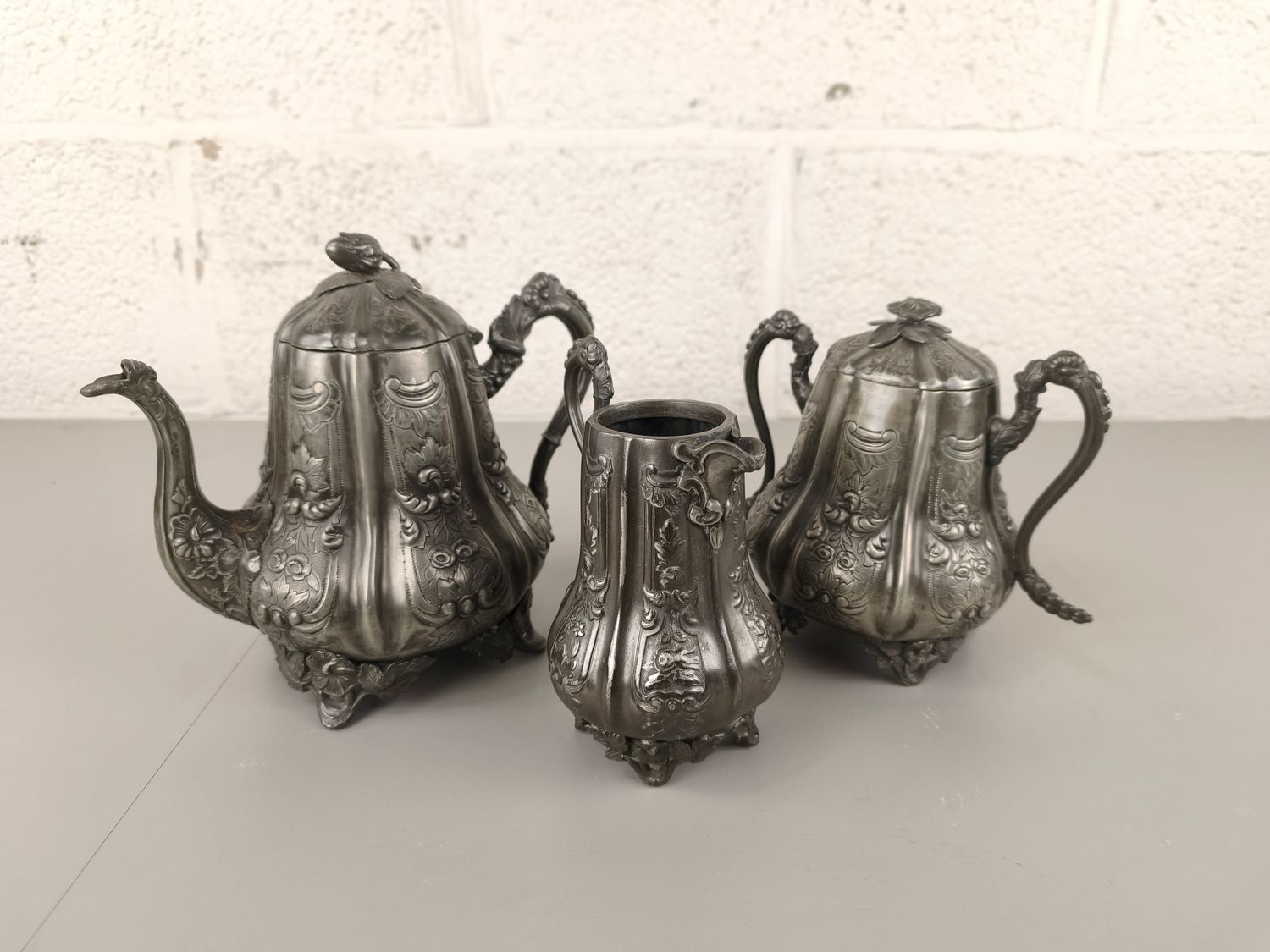 Beautiful antique tea set