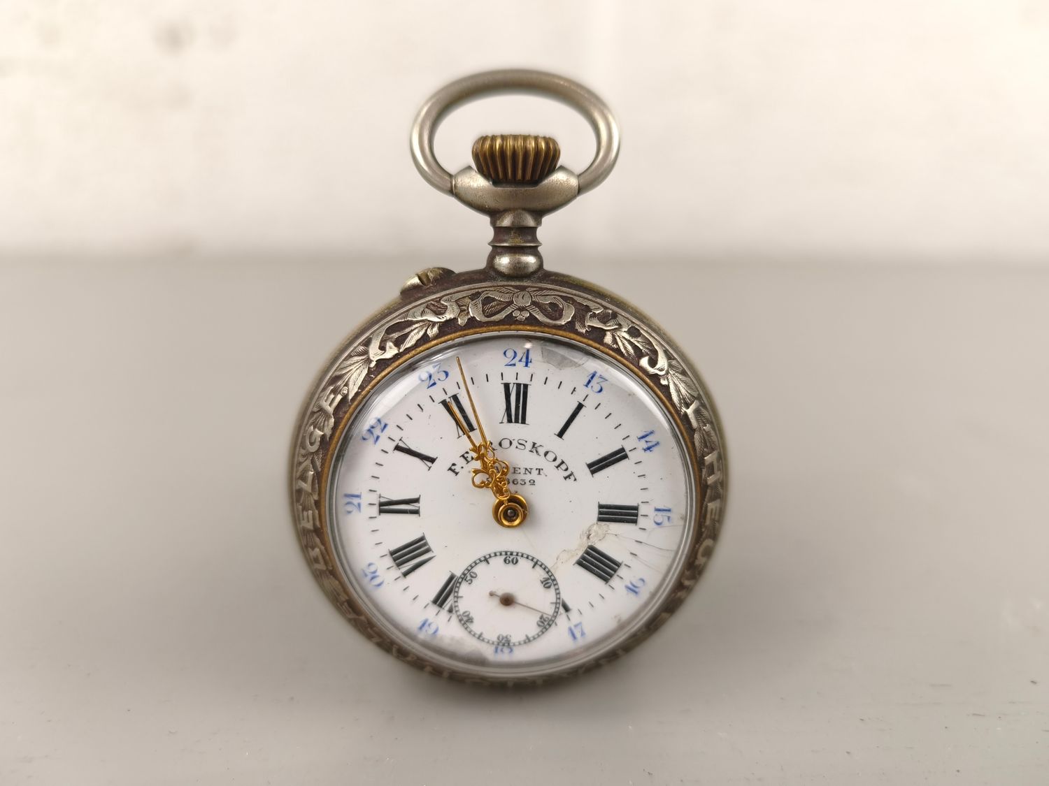 F.E. Roskopf pocket watch Belgian provinces