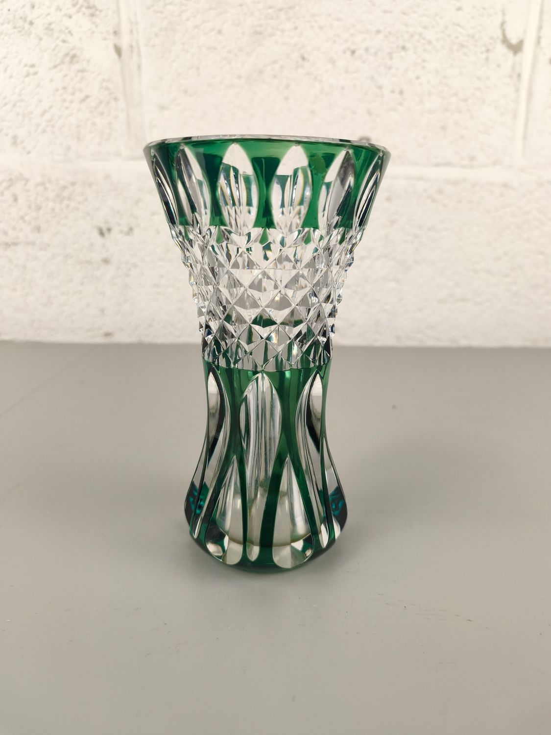 Val Saint Lambert model Teniers vase