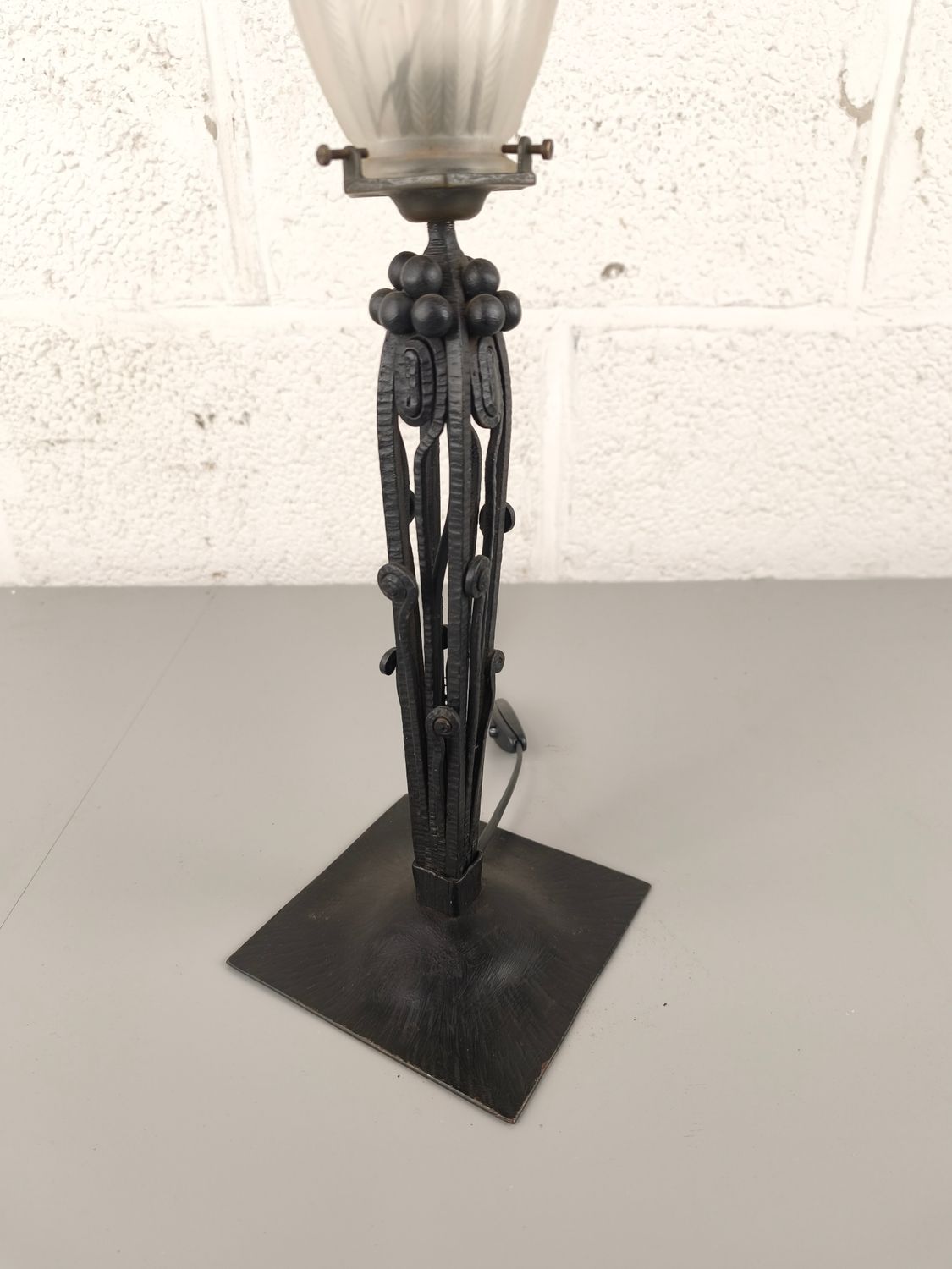 Art deco table lamp Schneider