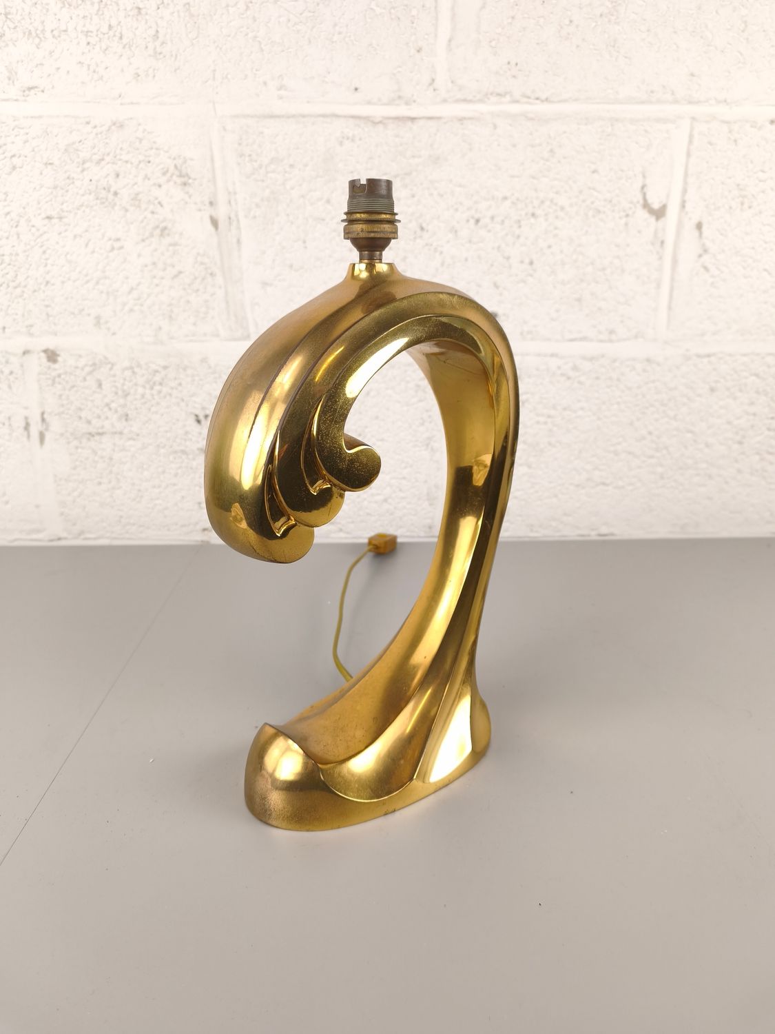 Vintage brass table lamp