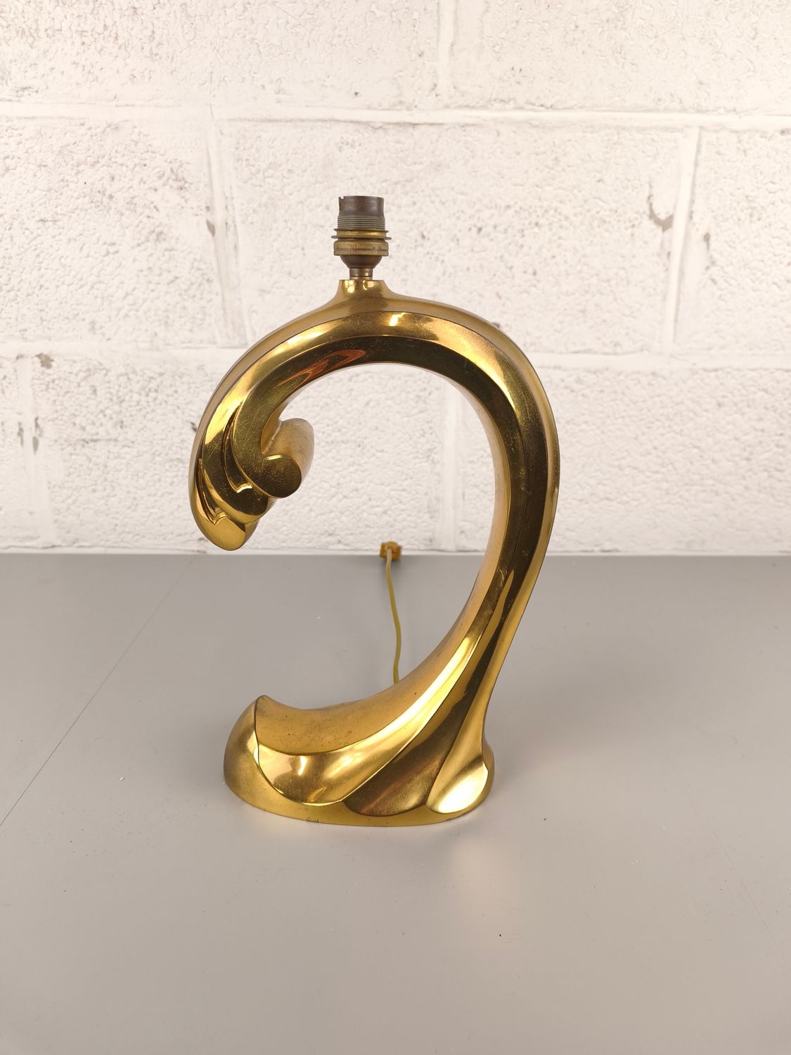Vintage brass table lamp