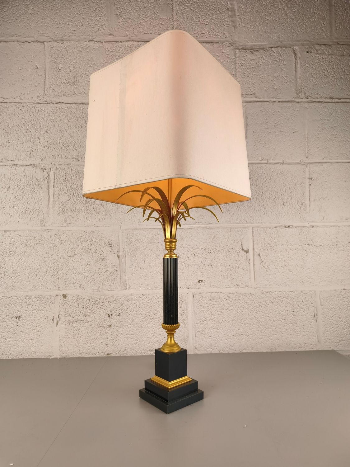Vintage Boulanger palm lamp