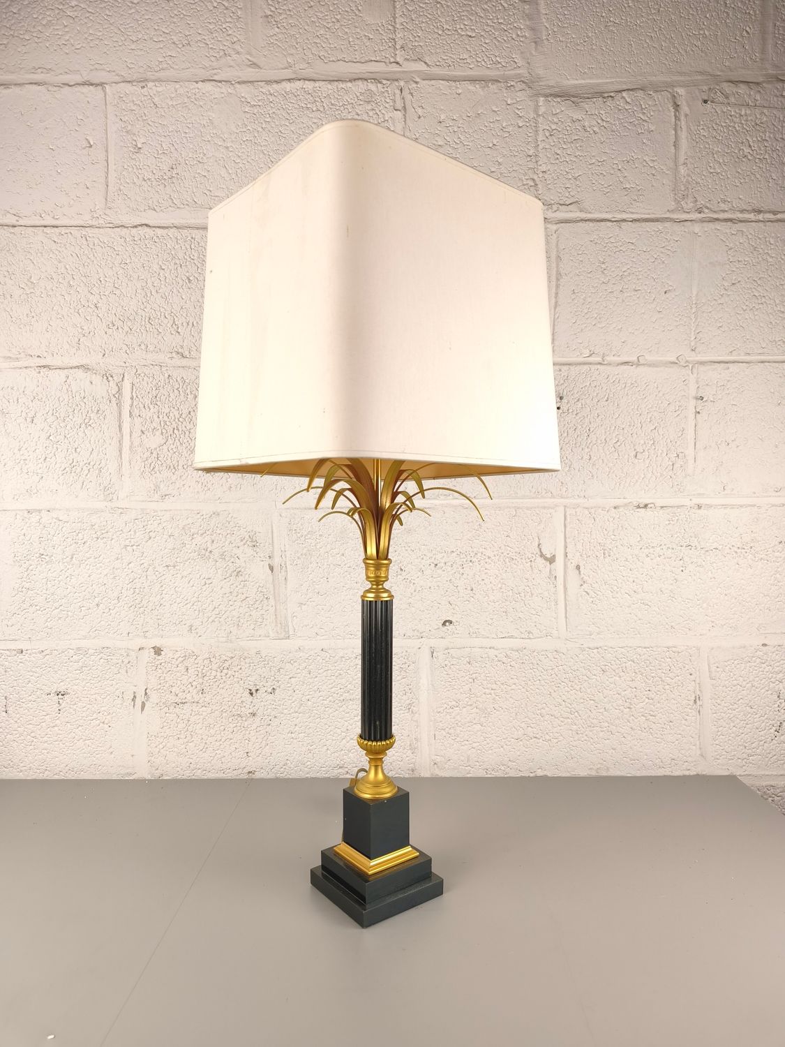 Vintage Boulanger palm lamp