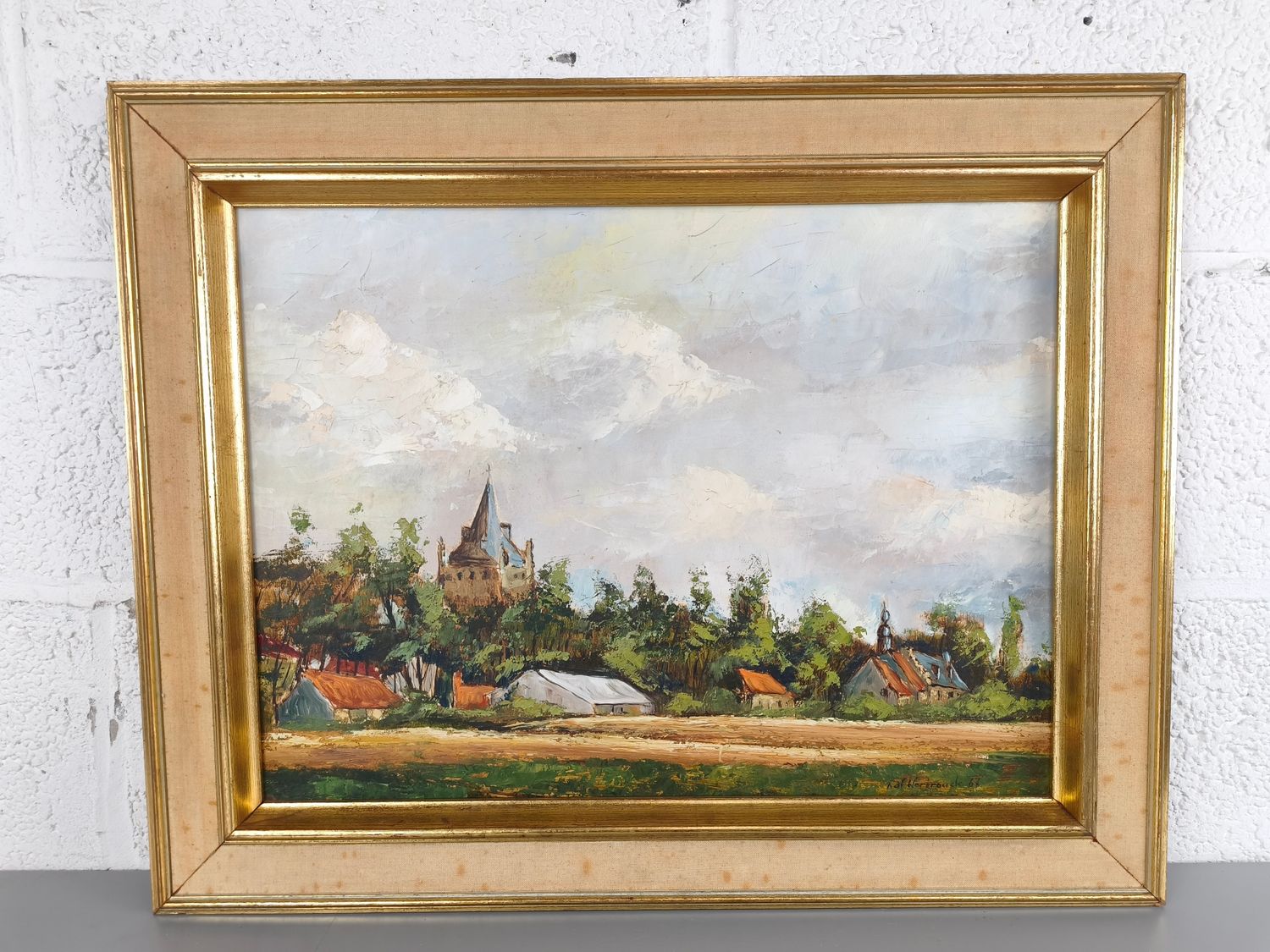 Raf Werbrouck - painting - Houtem