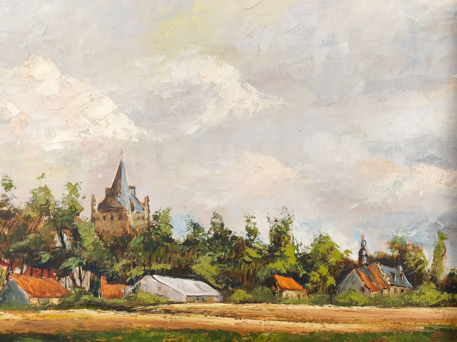 Raf Werbrouck - painting - Houtem